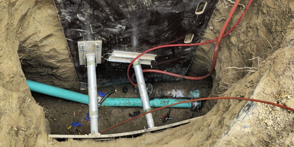 KnightRooter plumber repairing a leaking pipe in a Seattle home to reduce water waste.  
